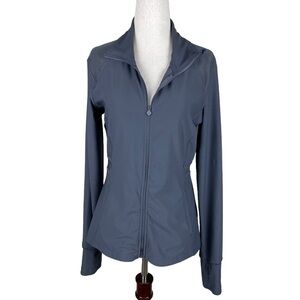 Apana Blue Full Zip Athletic Jacket